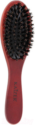 Расческа-массажер Kaizer С натуральной щетиной 802049 (деревянная)