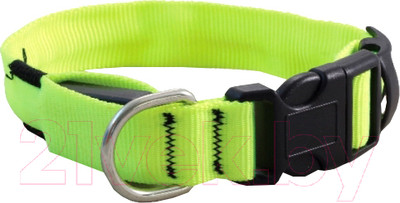 Ошейник Triol Night City / 11271001 (L, неоновый желтый)