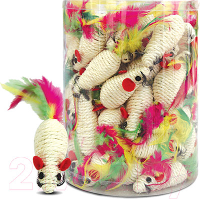 Набор игрушек для животных Triol Мышь NT516 / 22181051 (72шт)