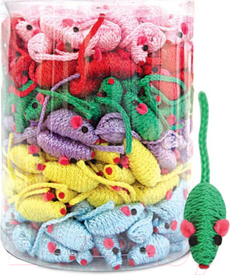 Набор игрушек для животных Triol Мышь NT589 / 22181026 (240шт)