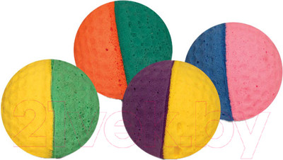 Набор игрушек для животных Triol Мяч для гольфа / 22131038 (60шт)