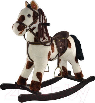 Качалка детская Pituso Fandango Лошадка / GS2090 (белый/коричневый)