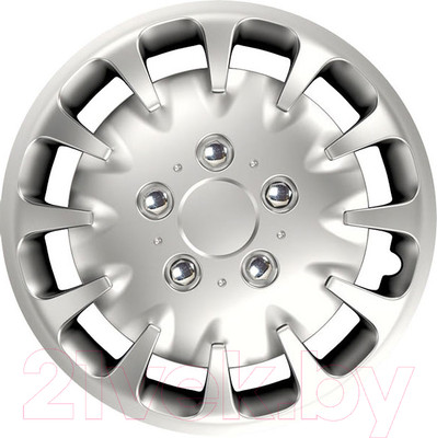 Набор колпаков VERSACO Bolt NC 16" / 16BOLTNCS (4шт, серебристый)