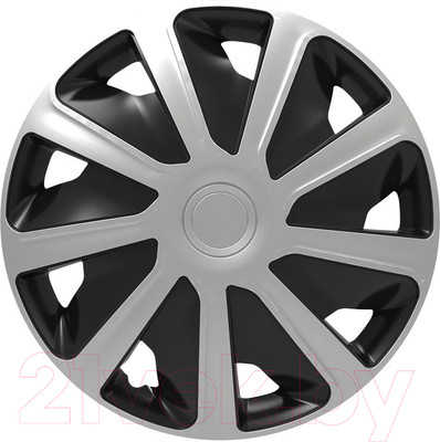 Набор колпаков VERSACO Craft 16" / 16CRAFTSB (4шт, серебристый/черный)