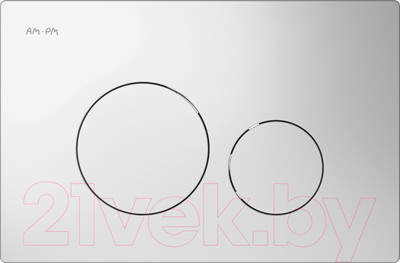 Кнопка для инсталляции AM.PM I049001 (белый)