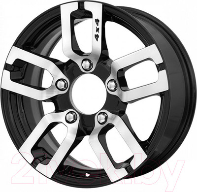 Литой диск Carwel Омега 100 16x6.5" 5x139.7мм DIA 98мм ET 40мм ABP