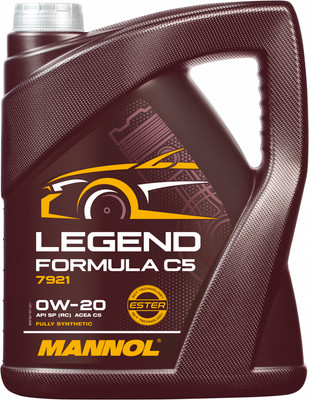 Моторное масло Mannol Legend Formula C5 0W20 SP (RC) / MN7921-5 (5л)