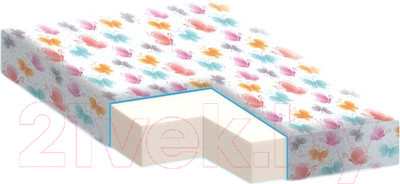 Матрас в кроватку Farfello Light 10см (бязь)