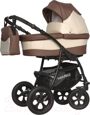 Детская универсальная коляска Riko Mario 2 в 1 (05/шоколад)