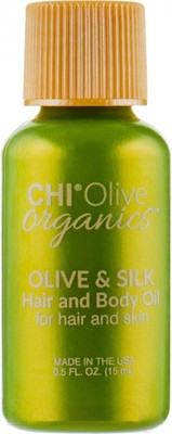 Масло для волос CHI Olive Organics Olive & Silk Hair and Body Oil (15мл)