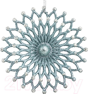 Елочная игрушка Erich Krause Decor Снежинка двухслойная / 44805