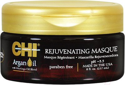 Маска для волос CHI Argan Oil Rejuvenating Masque Для поврежденных волос (237мл)