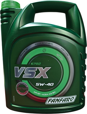 Моторное масло Fanfaro VSX 5W40 SN/CH-4 / FF6702-4 (4л)