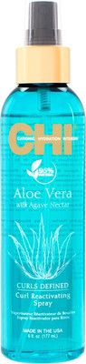 Спрей для волос CHI Aloe Vera With Agave Nectar Для возрожд кудр с алоэ и нект агавы (177мл)