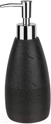 Дозатор для жидкого мыла Perfecto Linea 35-005031 (черный)