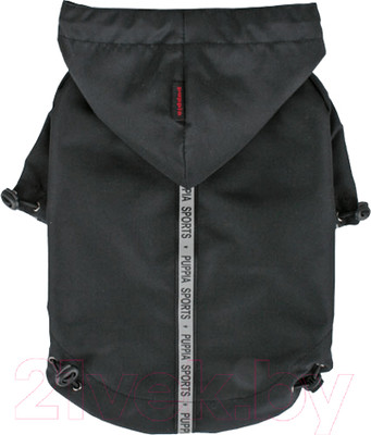 Дождевик для животных Puppia Base Jumper / PEAF-RM03-BK-XL (черный)