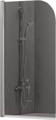 Стеклянная шторка для ванны Adema NFA-621 (тонированное стекло)