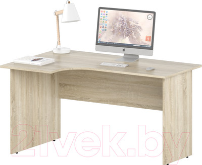Письменный стол Славянская столица С-1-14Л (дуб сонома)