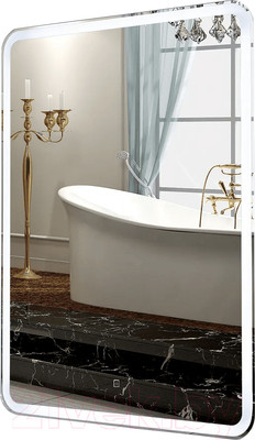 Зеркало Пекам Marta 1 60x80 / marta1-60x80s (с подсветкой и сенсором на прикосновение)