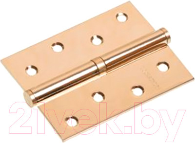 Петля дверная Lockstyle M-4 PB-R (золото)