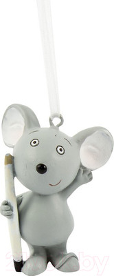 Елочная игрушка Erich Krause Decor Канцелярская мышь / 46748