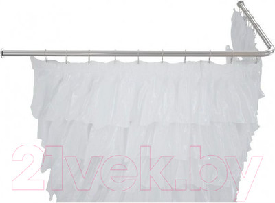 Карниз для ванны Aquanet Г-образный 180x80 / 165118