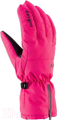 Перчатки лыжные VikinG Selena / 113/19/4260-46 (р.5, розовый)