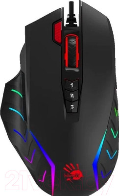 Мышь A4Tech Bloody J95s Stone (черный)