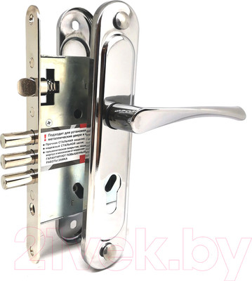 Замок врезной Зенит ЗВ4.009/17 / БП-00011650 (хром)