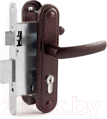 Замок врезной Зенит Омега ЗВ7.02 / 00-00000603 (медь)