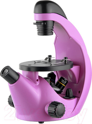 Микроскоп оптический Микромед Эврика 40х-320х / 26398 (аметист)