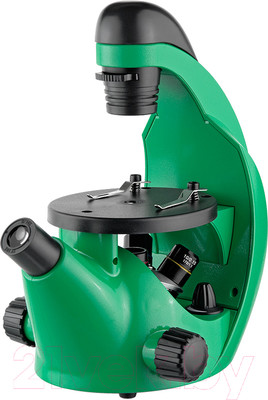 Микроскоп оптический Микромед Эврика 40х-320х / 26397 (лайм)