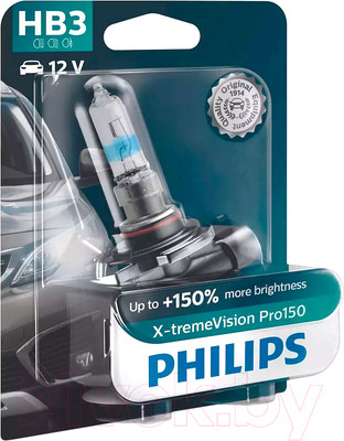 Автомобильная лампа Philips HB3 9005XVPB1