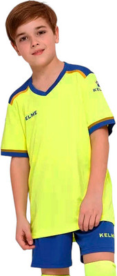 Футбольная форма Kelme S/S Football Set Kid / 3873001-918 (160, салатовый)