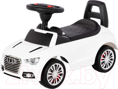 Каталка детская Полесье SuperCar №2 со звуковым сигналом / 84552 (белый)