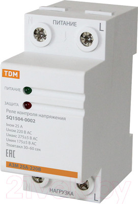 Реле напряжения TDM SQ1504-0002