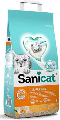 Наполнитель для туалета Sanicat Clumping Vani-Mand (8л)
