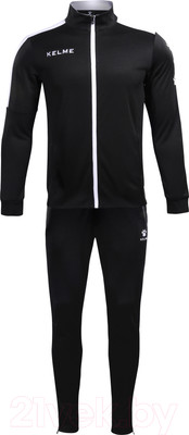 Спортивный костюм детский Kelme Tracksuit / 3773200-003 (р-р 140, черный)