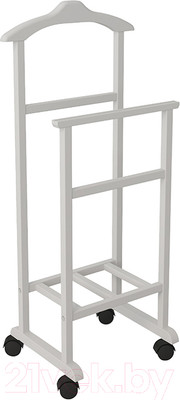 Стойка для одежды ТриЯ Тип 2 (белый матовый)