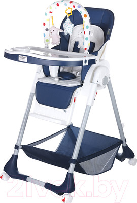 Стульчик для кормления Martin Noir Nula Lux / 790105 (Tausine Blue)