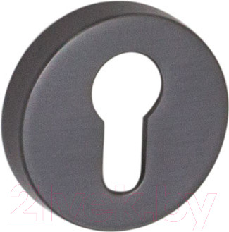 Накладка на цилиндр System Круглая ET BBN (матовый черный никель)