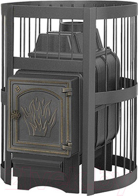 Печь-каменка Везувий Легенда Стандарт 16 (ДТ-4) без выносного туннеля