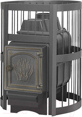 Печь-каменка Везувий Легенда Стандарт 22 (ДТ-4) без выносного туннеля 2017