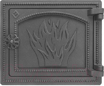 Дверца печная Везувий ДТ-3 (антрацит)