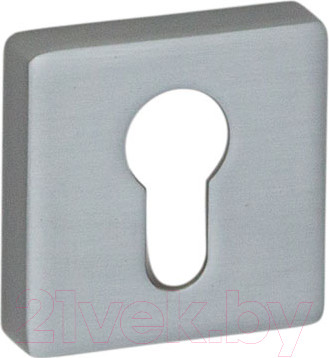 Накладка на цилиндр System Квадратная ET SQ CBM (матовый хром)