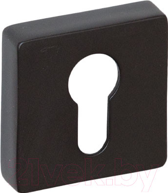 Накладка на цилиндр System Квадратная ET SQ AL6 (матовый черный)