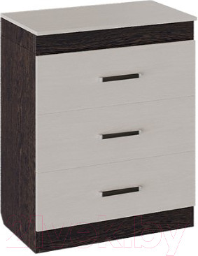 Комод ТриЯ Со встроенной гладильной доской (венге цаво/дуб белфорт)