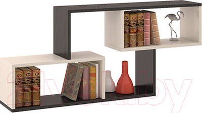 Полка-ячейка ТриЯ Тип 4 (венге цава/дуб молочный)