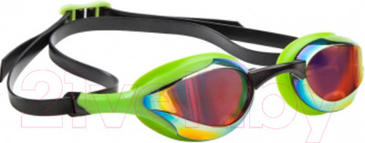 Очки для плавания Mad Wave Alien Rainbow (зеленый)