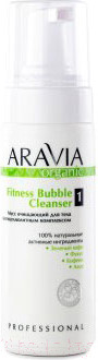 Мусс для тела Aravia Organic с антицеллюлитным комплексом Fitness Bubble Cleanser (160мл)